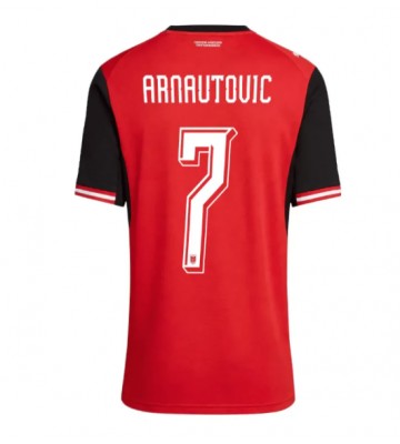 Østrig Marko Arnautovic #7 Hjemmebanetrøje Dame VM 2026 Kortærmet